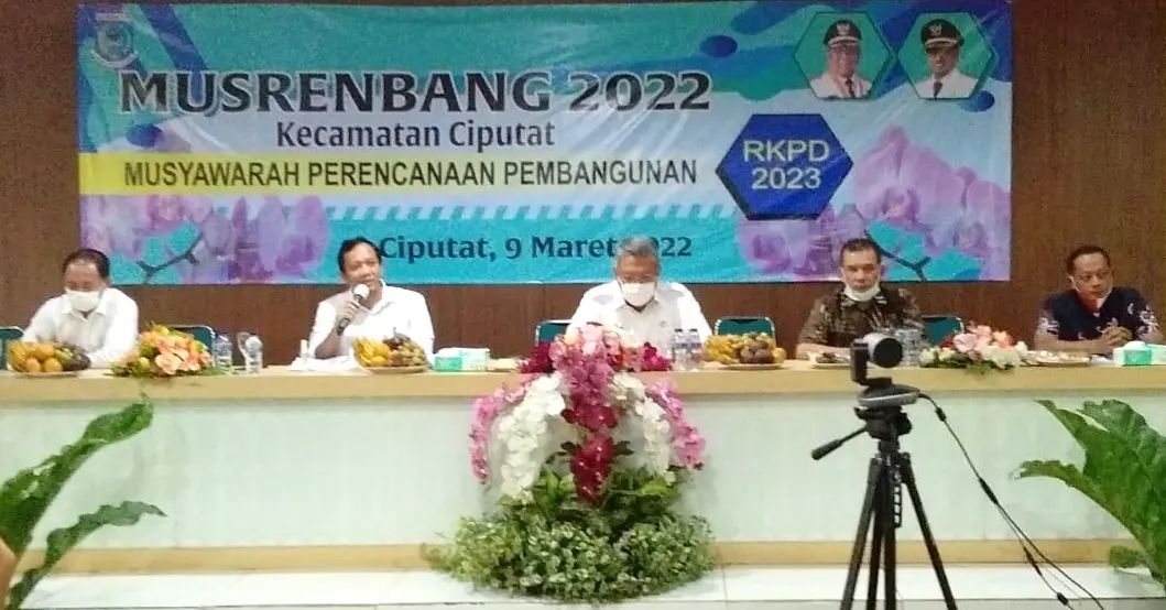 Kepala KUA Kecamatan Ciputat Hadiri Musrenbang